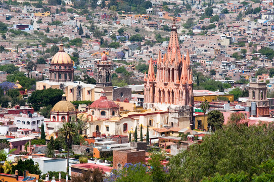 San Miguel Arcangel Church, San Miguel De Allende (Mexico)