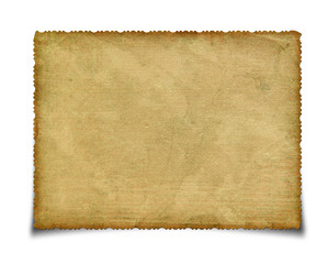Fototapeta premium old photo isolated on a white background