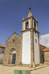 Fototapeta na wymiar A stone granite church in Portugal