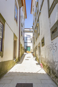 Alley in Valença - Portugal