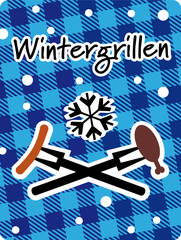Wintergrillen_serviette