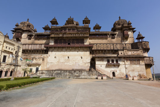 Jehangir Mahal at Orchha, Madhya Pradesh,