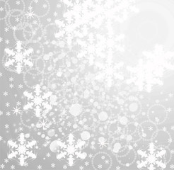 Christmas snow background