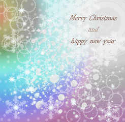snow background christmas and new year