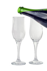 Cocktail collection - Kir royal with champagne