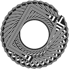 Abstract Geometrical Design. vector background