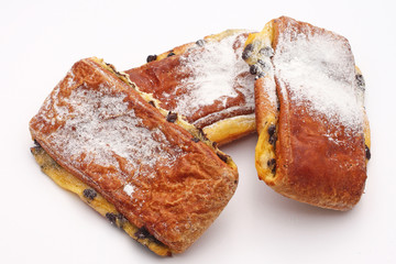 Brioches aux pépites de chocolat,