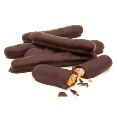 Orangettes (chocolat et orange confite)