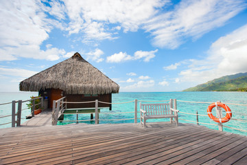 Over water bungalow