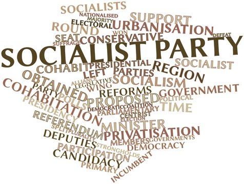 Word cloud for Socialist Party