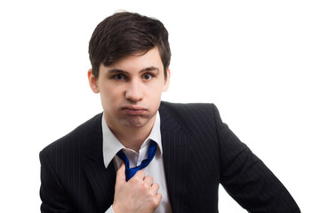 Business Man in Trouble