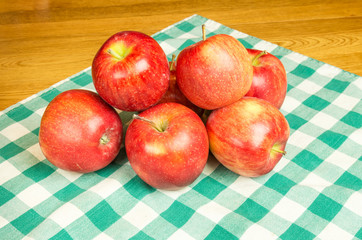Group of Jonagold apples
