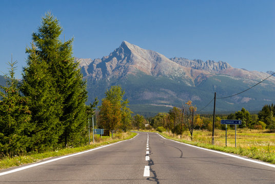 Hill Krivan in High Tatras mountain, Slovakia, Europe