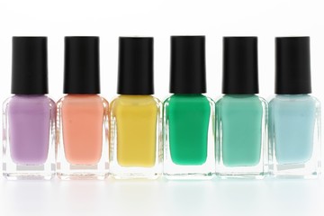 Nail polish bottles