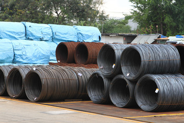 Rolls of steel sheet