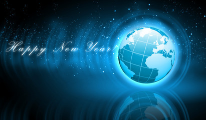 World christmas ball