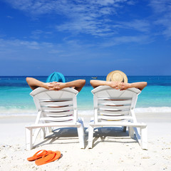 Couple on a beach