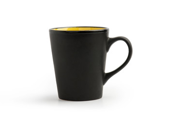 Black Cup isolated on white background