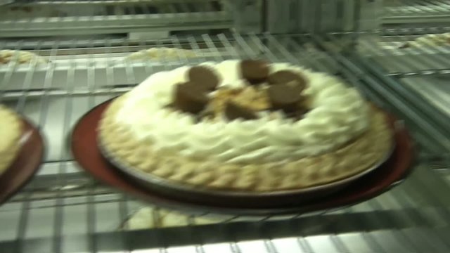 Pies Behind Glass
