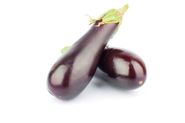 Two eggplants