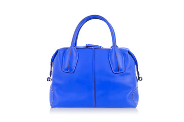 Elegant woman bag isolated on white