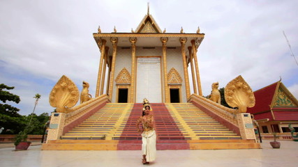 Apsara Dancer beautiful supernatural female in asian mythology