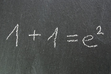 blackboard, doing things more complicated as they are