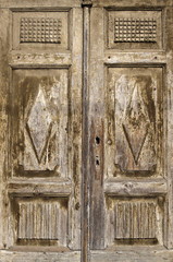 Fototapety  Stare drewniane antyczne drzwi