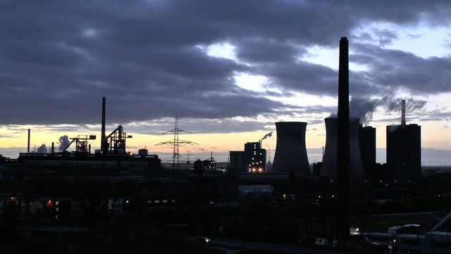 Industrie im Ruhrgebiet - In Echtzeit