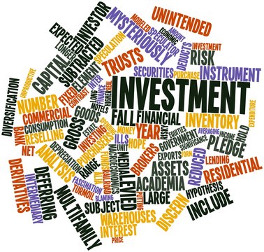 Word cloud for Investment