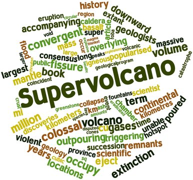 Word cloud for Supervolcano