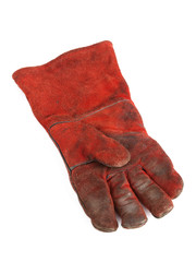 One red glove