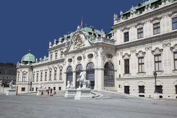 Deurstickers Belvedere Palace Vienna © vesta48
