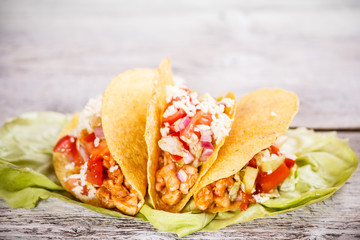 Chicken tacos