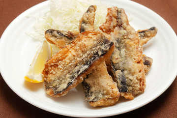 秋刀魚の竜田揚