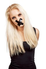Voiceless Woman in a Struggle for Her Freedom