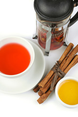 berries tea