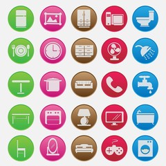 Furniture Icon Set