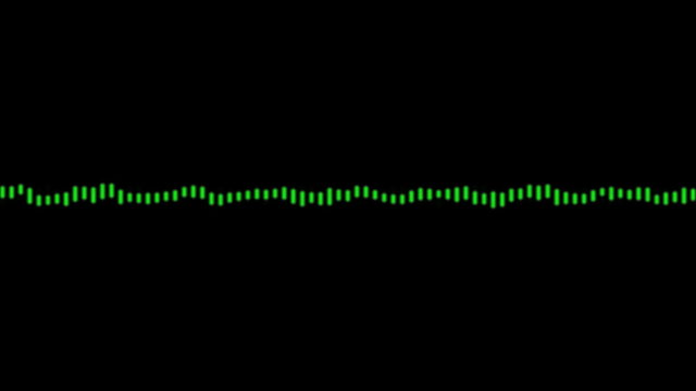 Electronic Digital Audio Wave Form