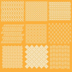 complete collection set of javanese pattern batik - 47153920