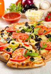 Vegetarian pizza