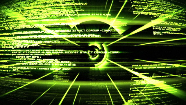 Green text and circles unfold