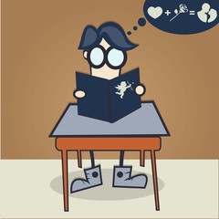 nerd boy learn to get the girl