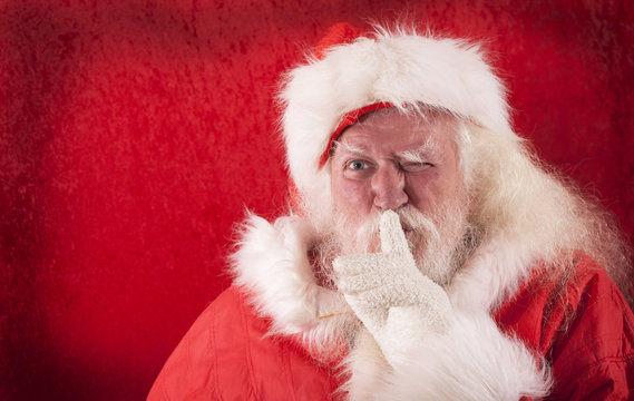 Santa Claus wants to surprise kids