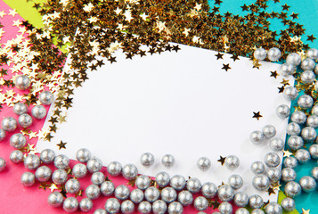 Christmas decorative frame