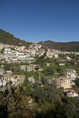 Fototapeta na wymiar village corse (venaco)