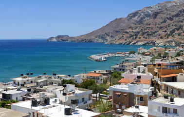 Tsoutsouros bay at Crete island in Greece