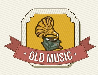 Obraz premium gramophone