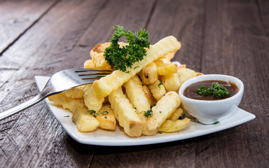 French Fries on a plate