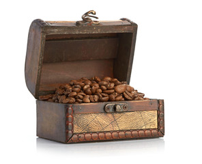 Coffee in chest
